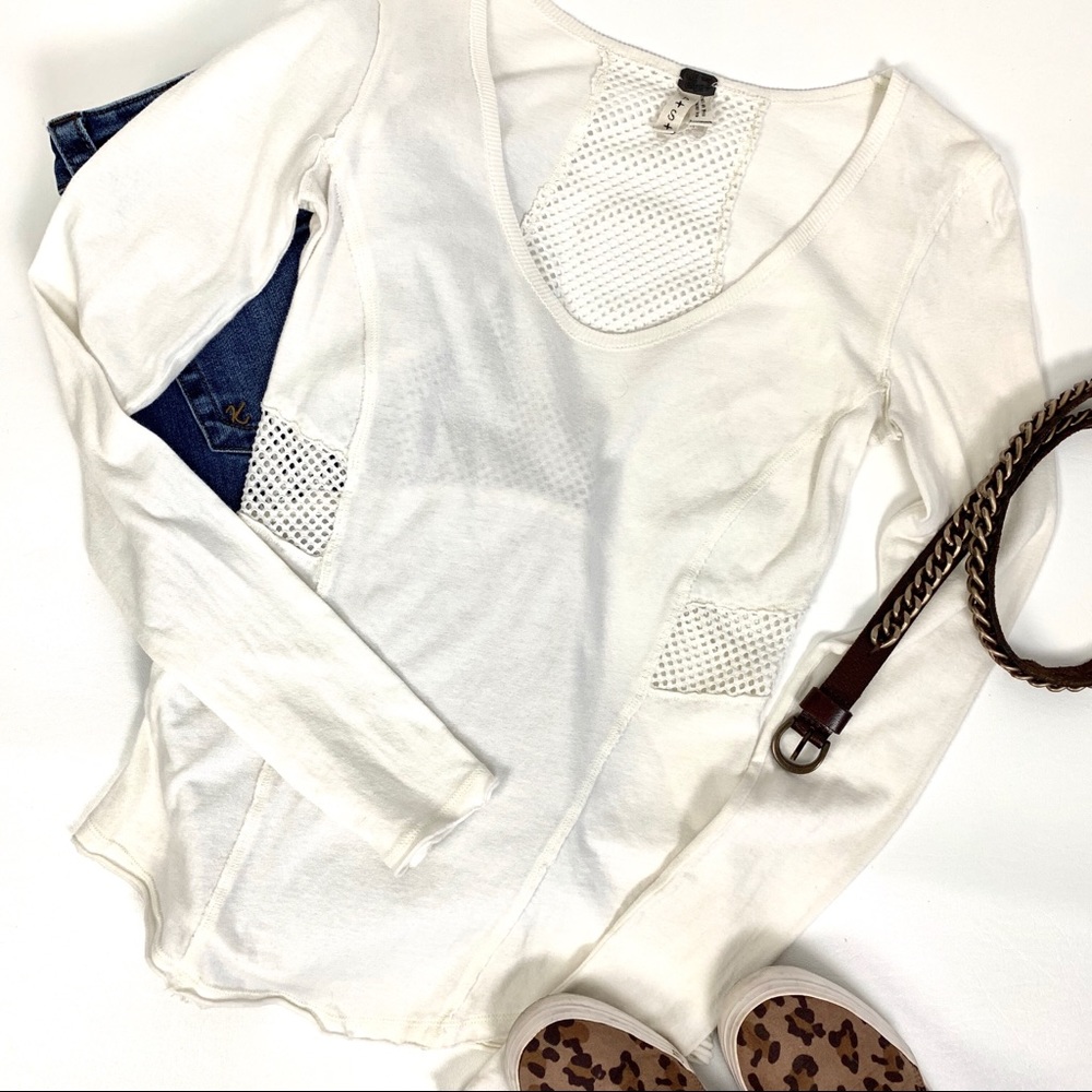 We The Free Meshstitch Top
